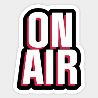 On Air Sticker